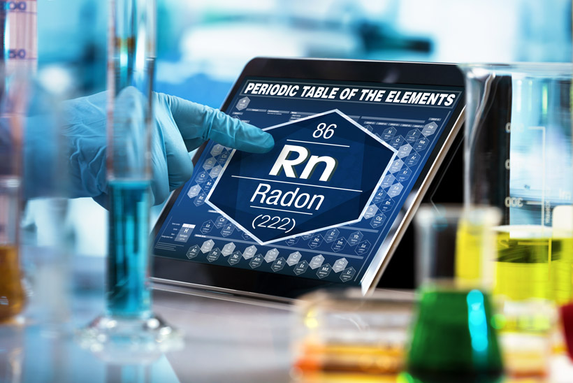 Simbolo químico del radón